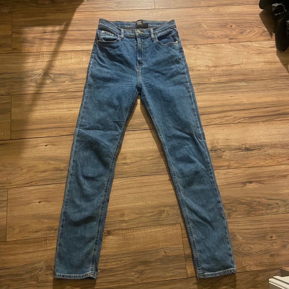 BDG High-Waisted Longline Girlfriend Jean